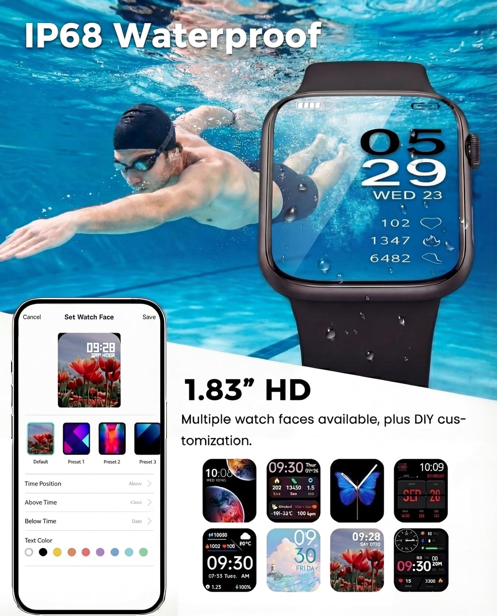 Fitness Smartwatch – Unisex