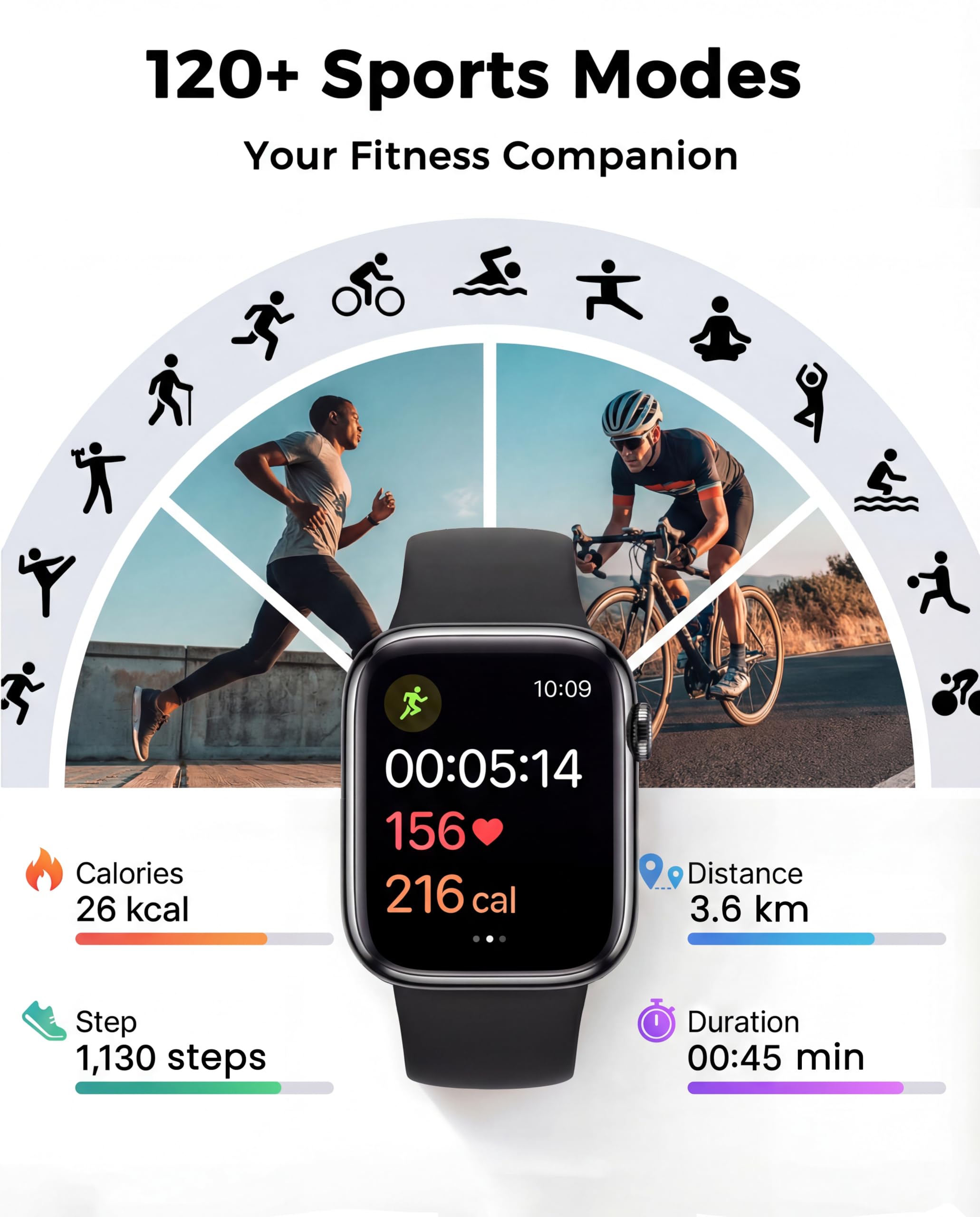 Fitness Smartwatch – Unisex