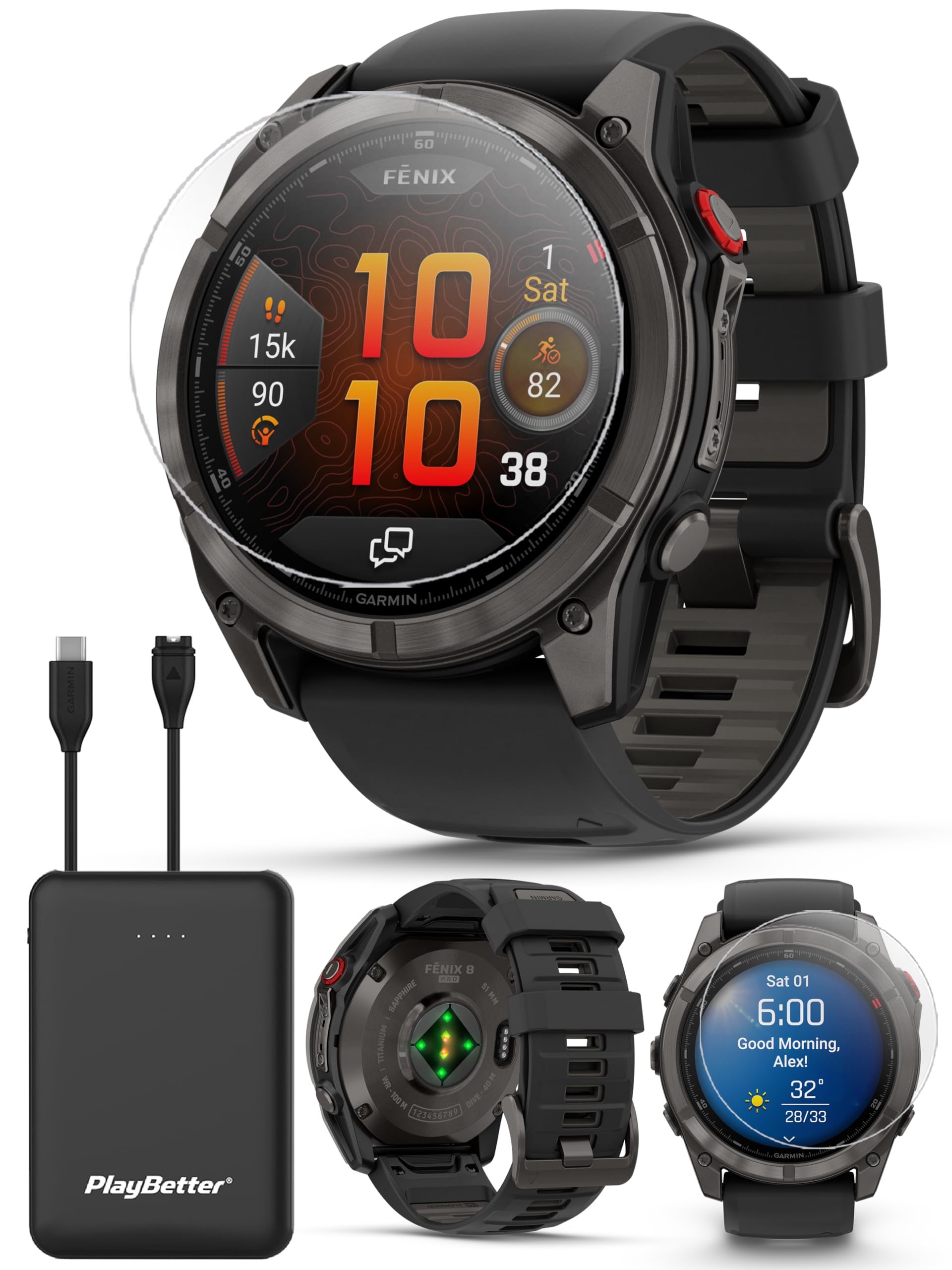 Fenix 8 Multisport GPS Smartwatch