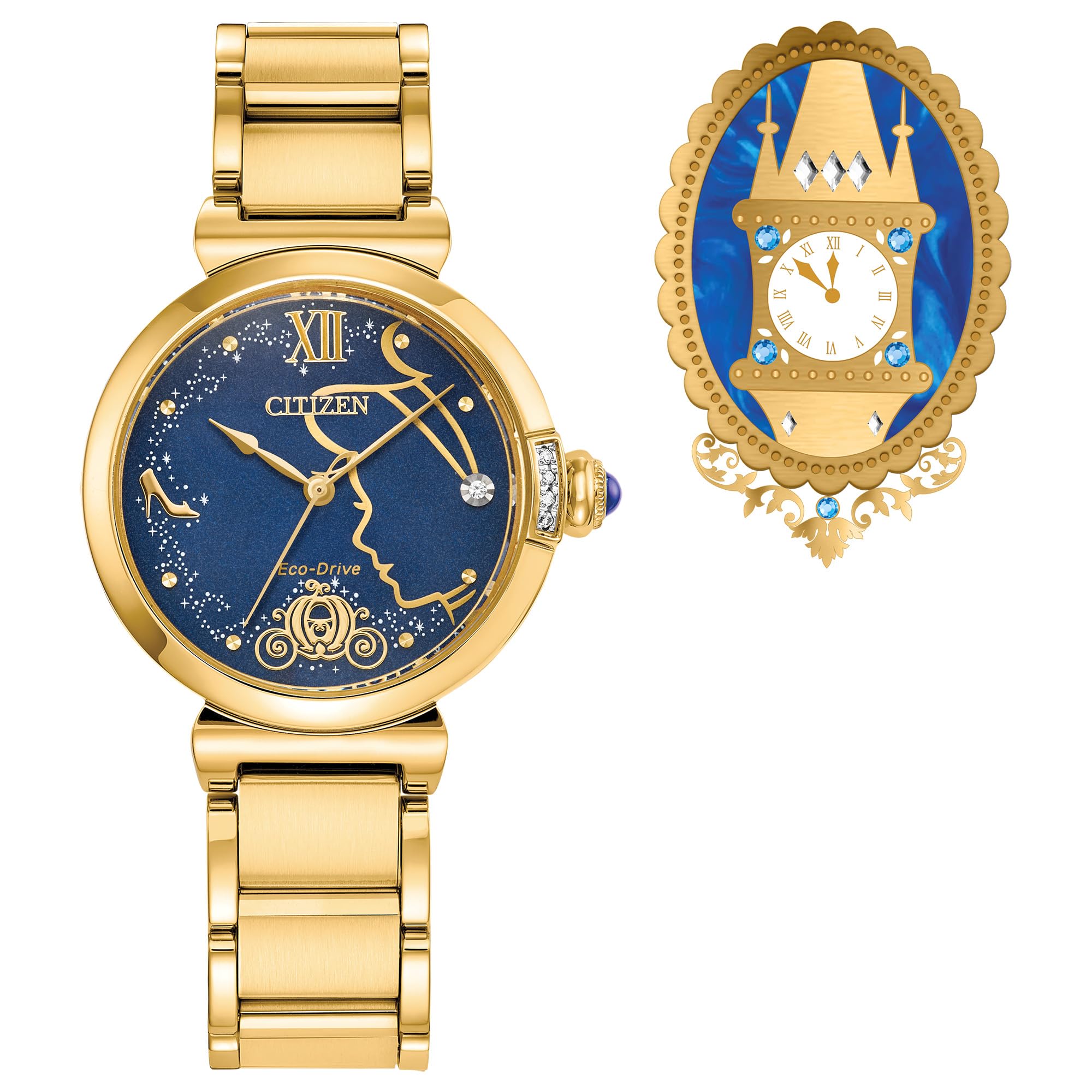 Blue Sunray Bracelet Watch – Women